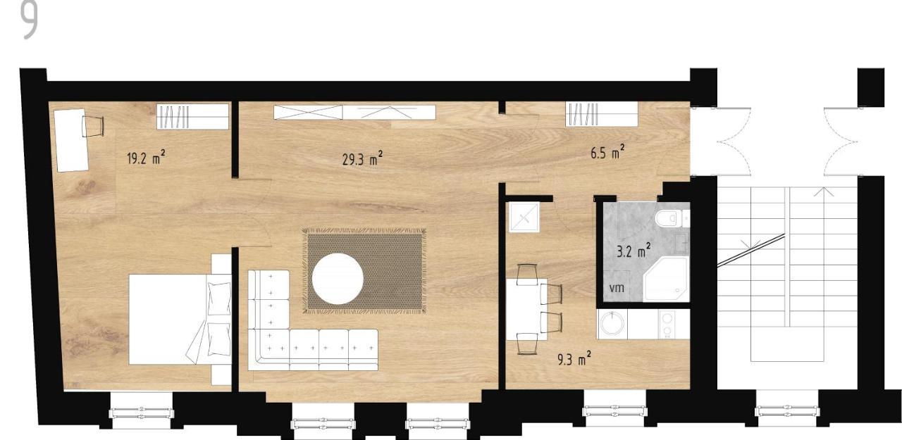 リガGourmet Storie'S Ap 68Sqm Renovated Free Parkingアパートメント エクステリア 写真